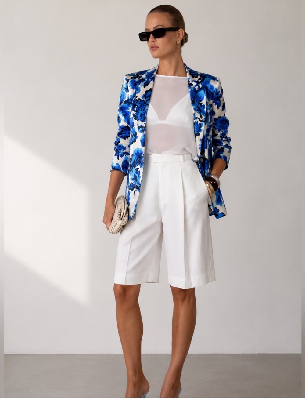 Christian Lacroix satin blazer